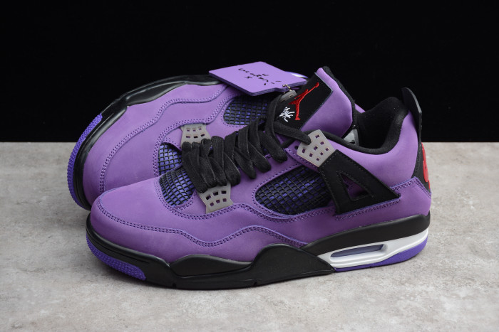 Air Jordan 4 Retro Travis Scott Purple Dynasty 308497-510