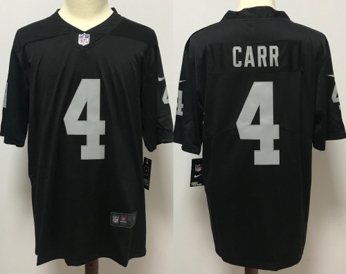 Las Vegas Raiders Jerseys Black NO.4 CARR