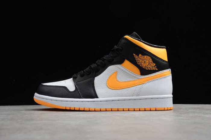 Air Jordan Retro 1 Mid SE Black Laser Orange CV5276-107