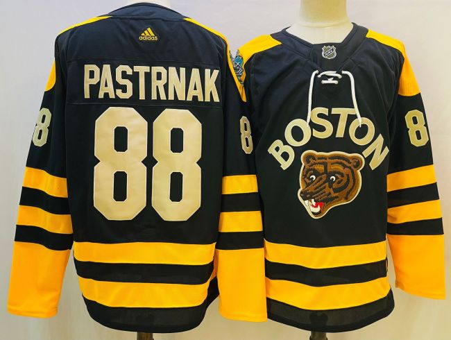 Boston Bruins 2023 Winter Classic Jersey Black NO.88 PASTRNAK