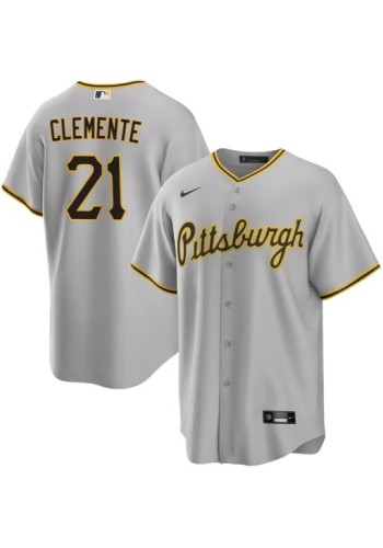 Pittsburgh Pirates Jersey Gery Fan Version NO.21 CLEMENTE