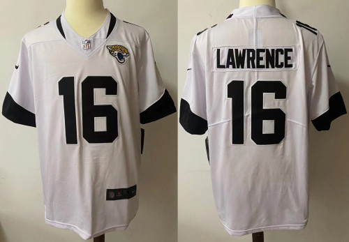Jacksonville Jaguars Jersey White NO.16 LAWRENCE