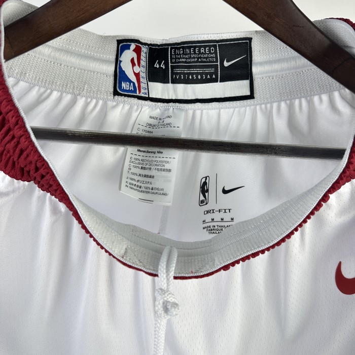 Cleveland Cavaliers White Basketball Shorts Association Issue 2021