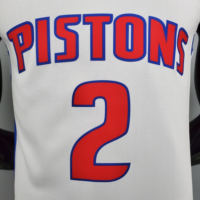 Cunningham Detroit Pistons 75th Anniversary Swingman Jersey White