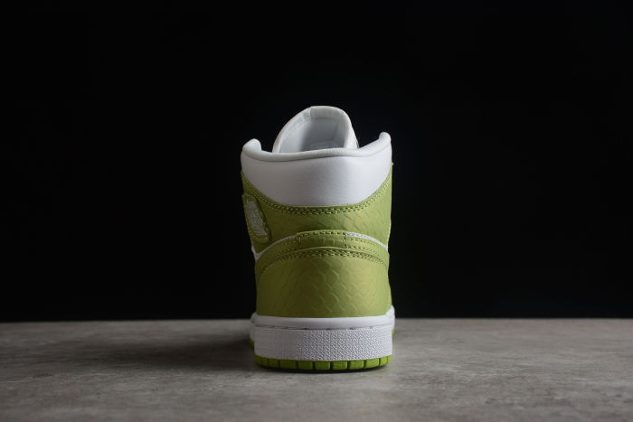 Nike - Air Jordan 1 Mid Green Python