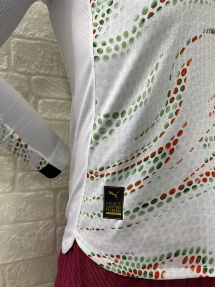 Portugal 2025 Away Player Version Long Sleeve Man Jersey