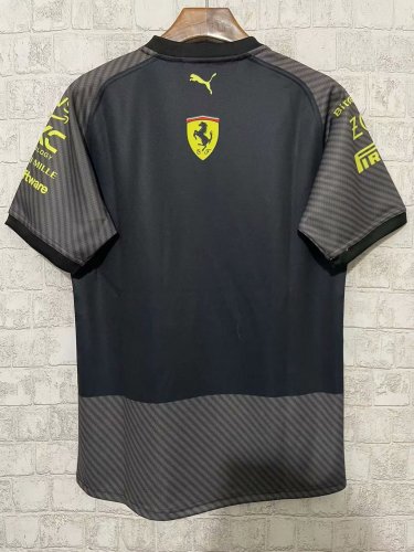 2024 Ferrari Racing T-Shirt Special Edition Black NO Number
