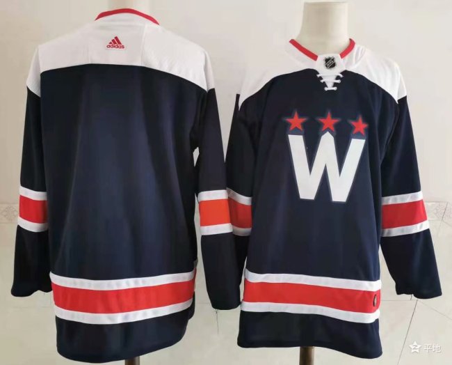 Washington Capitals Alternate Jersey Navy NO Number