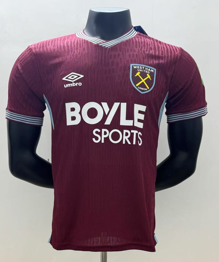 West Ham United Man Home Player Jersey 25/26