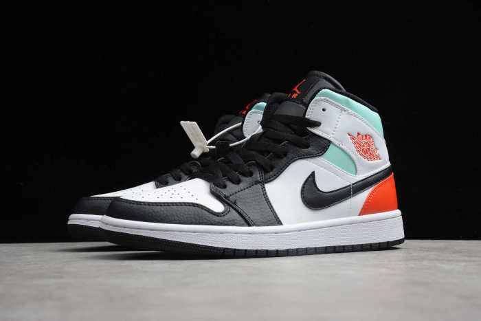 Air Jordan 1 Mid 'Red Mint' - BQ6931-100