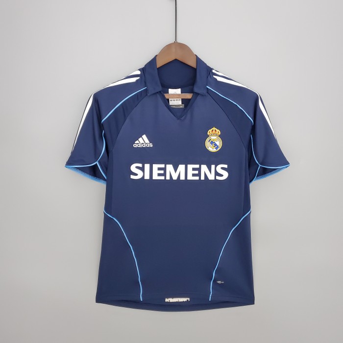 Real Madrid Away Retro Jersey 2005/06