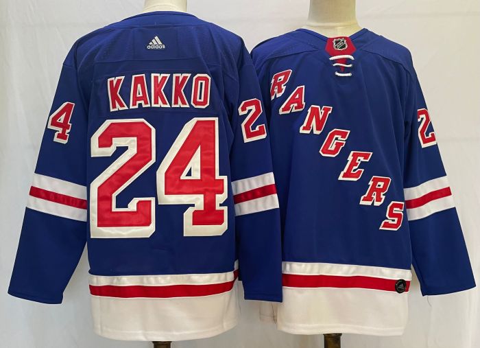 New York Rangers 25th Anniversary Collection Jersey Blue NO.24 KAKKO
