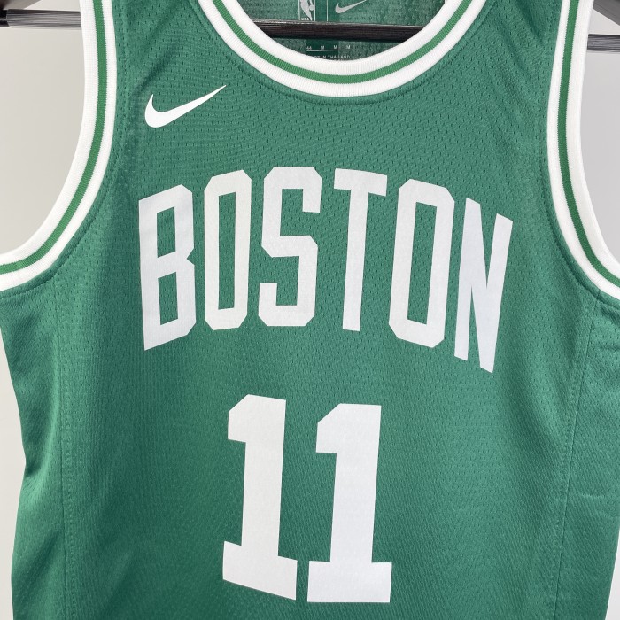 Boston Celtics KIds Jersey Green Icon Edition NO.11 IRVING