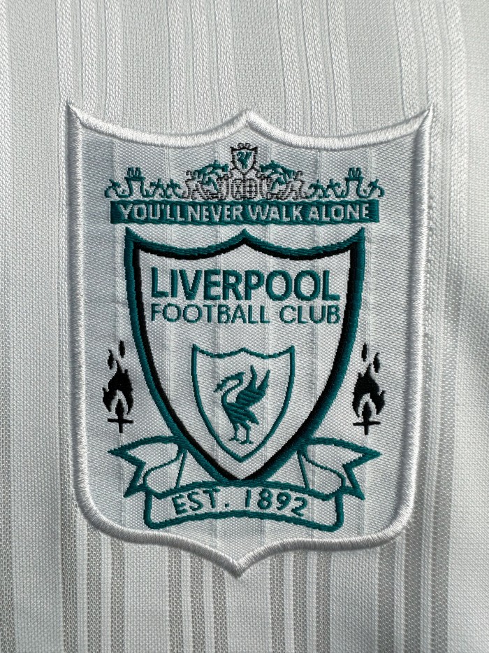 Liverpool Away Long Sleeve Retro Jersey 1995/96