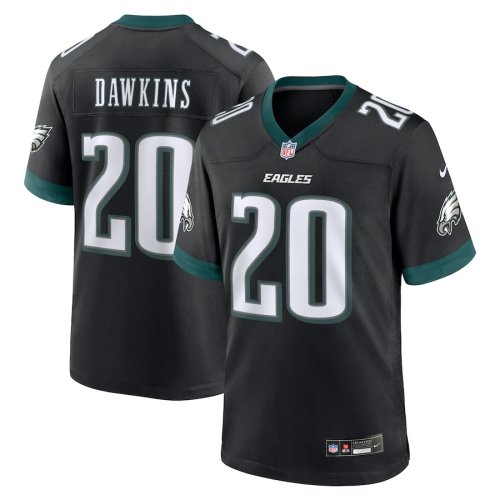 Philadelphia Eagles Jersey Black 2023 NO.20 DAWKINS