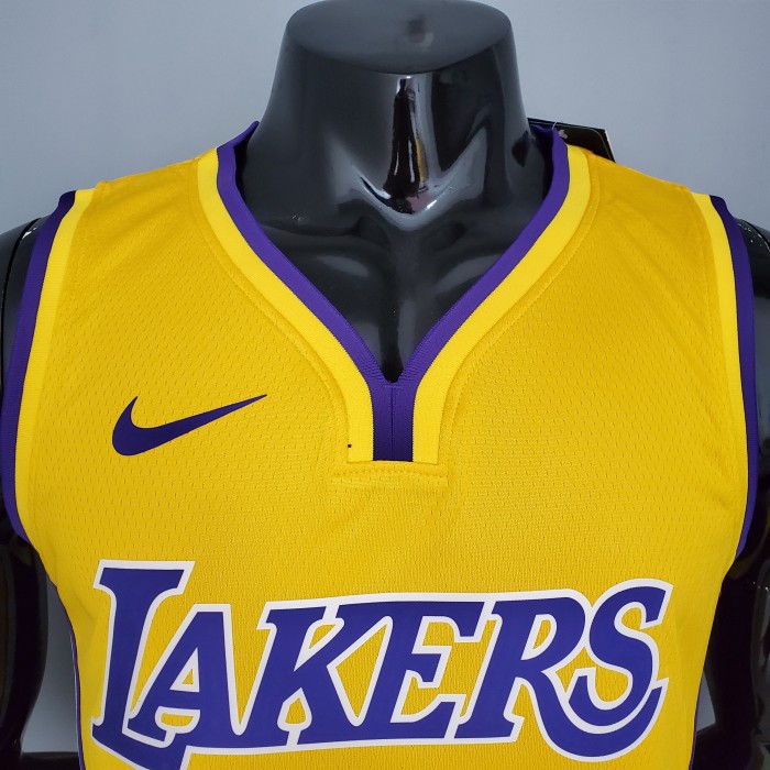 Carmelo Anthony Los Angeles Lakers 2020/21 Swingman Jersey Yellow