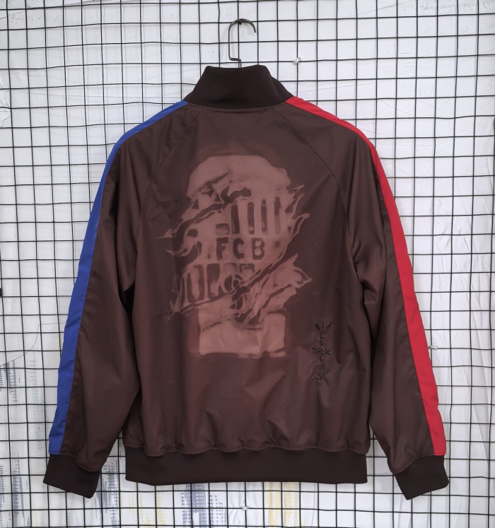 Barcelona X TRAVIS SCOTT Limited Edition RETRO ZIP ANTHEM JACKET