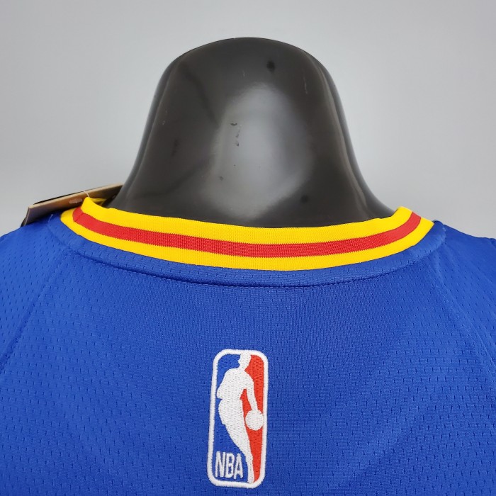 Andrew Wiggins Golden State Warriors 75th Anniversary Swingman Jersey Retro Blue