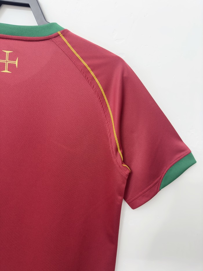 Portugal Home Retro Jersey 2006