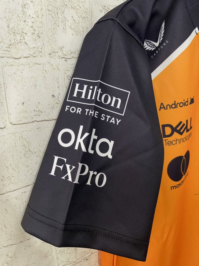 2025 McLaren T-Shirt Orange NO.81 Piastri