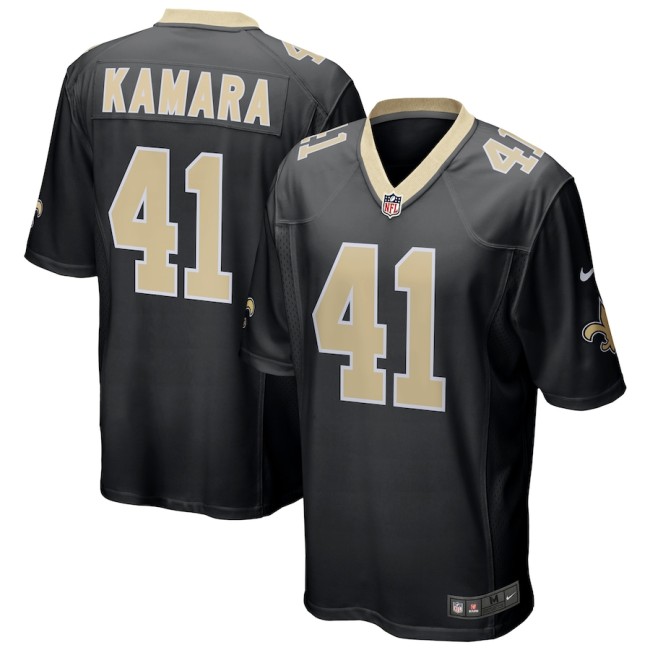 New Orleans Saints Jersey Black NO.41 KAMARA