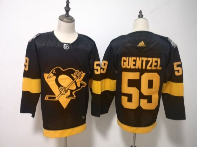 Pittsburgh Penguins 2019 Stadium Series Jersey Black NO.59 GUENTZEL