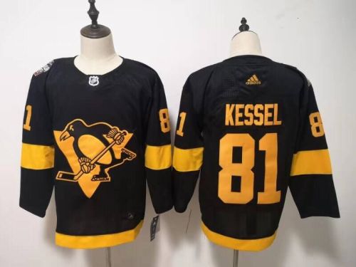 Pittsburgh Penguins 2019 Stadium Series Jersey Black NO.81 KESSEL