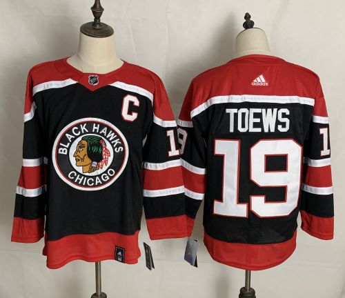 Chicago Blackhawks Player Jersey Retro Red NO.19 TOEWS