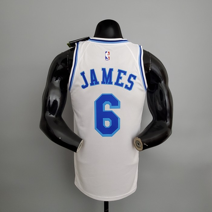 LeBron James Los Angeles Lakers 2020/21 Swingman Jersey White