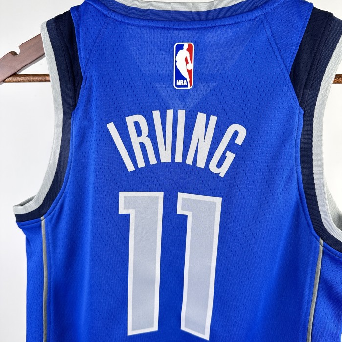Dallas Mavericks Kids Jersey Blue City Edition 22/23 No.11 IRVING