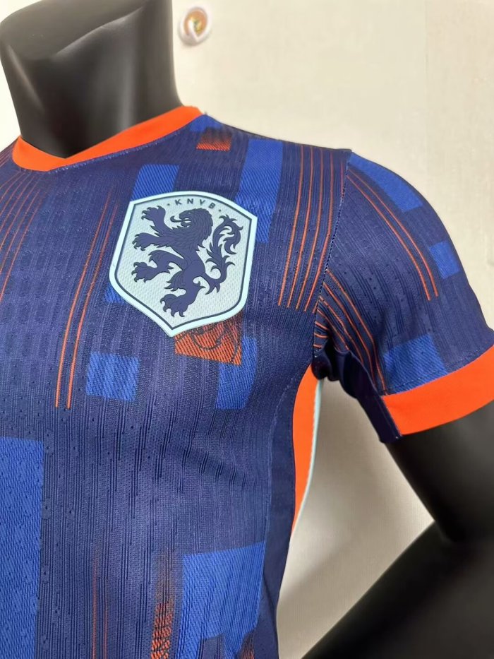 Netherlands 2024 Euro Away Player Man Jersey