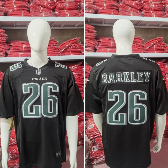 Philadelphia Eagles Jersey Fashion Version Black 2023 NO.26 BARKLEY