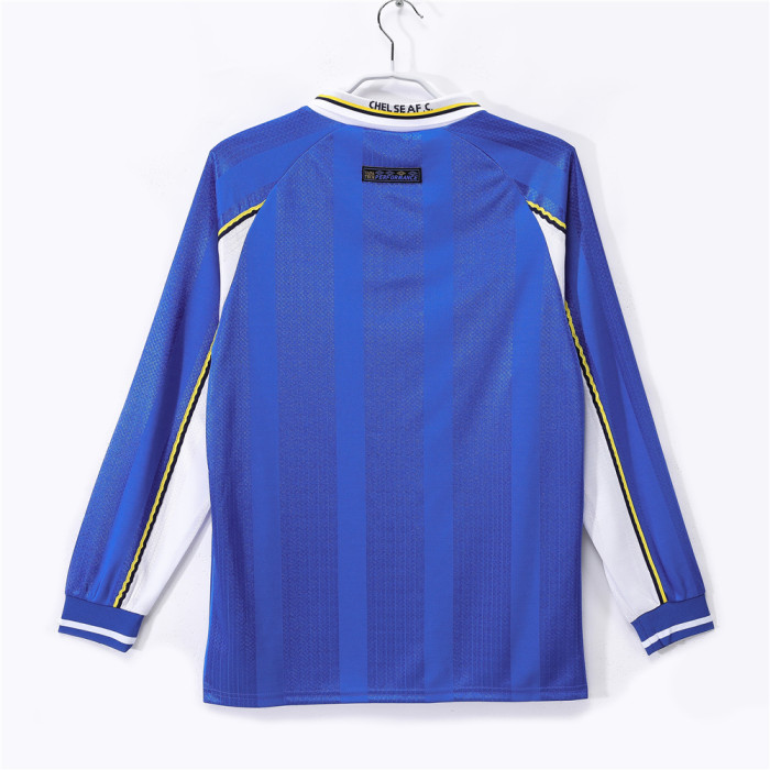 Chelsea Home Long Sleeve Retro Jersey 1997/99