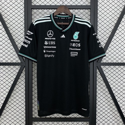2025 Mercedes AMG T-Shirt Black NO Number