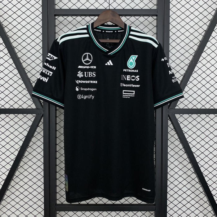 2025 Mercedes AMG T-Shirt Black NO Number