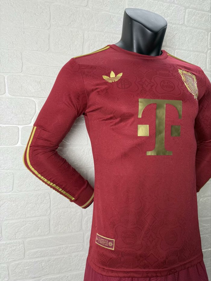 Bayern Munich 125th Anniversary Player Long Sleeve Jersey 25/26