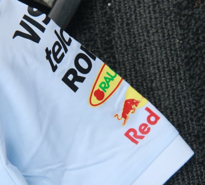 2024 Red Bull Racing Polo Shirt White NO Number