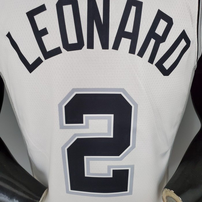 Kawhi Leonard San Antonio Spurs Swingman Jersey White