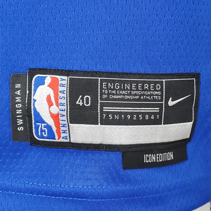 Klay Thompson Golden State Warriors 75th Anniversary Swingman Jersey Mexico Edition Blue