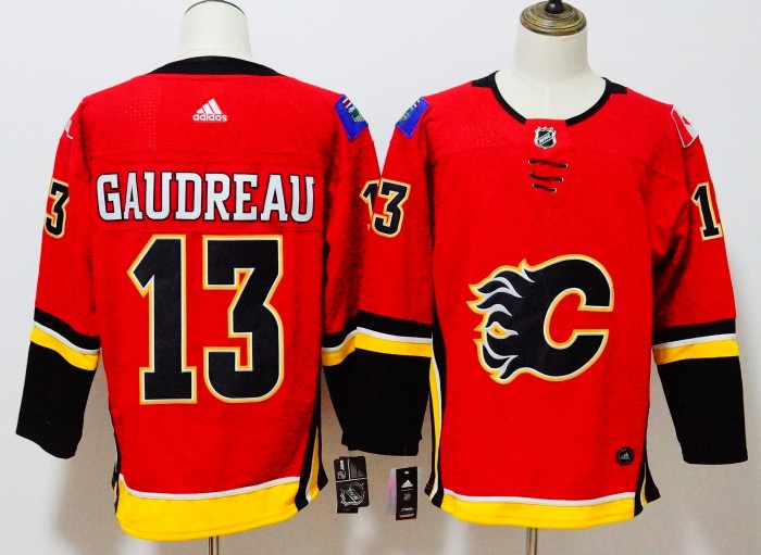 Calgary Flames Breakaway Home Jersey Red 20/21 No.13 GAUDERAU