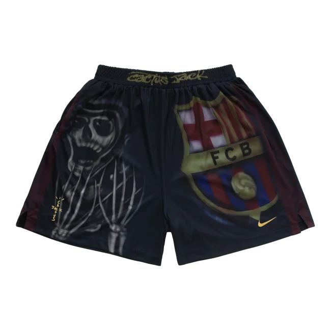 Barcelona X TRAVIS SCOTT Limited Edition SKELETON SHORTS