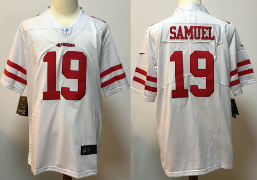 San Francisco 49ers Jersey Limited Editio White NO.19 SAMUEL