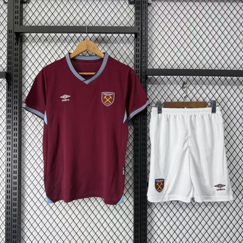 West Ham United Home Kids Suit 25/26