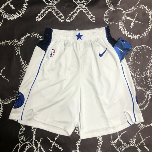 Dallas Mavericks  Shorts   Association Edition White 21/22