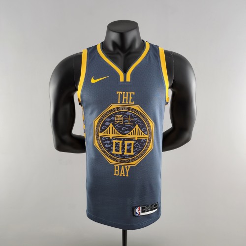 Jonathan Kuminga Golden State Warriors Grey Swingman Jersey 2018