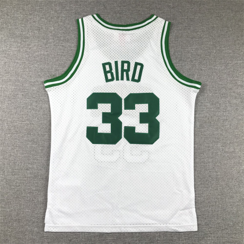 Boston Celtics KIds Jersey White Classics Edition 85/86 NO.33 BIRD