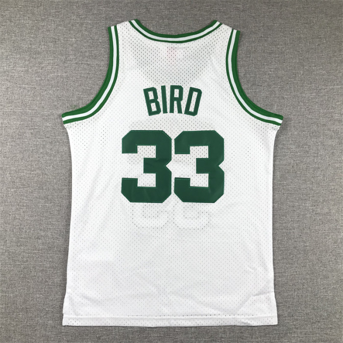 Boston Celtics KIds Jersey White Classics Edition 85/86 NO.33 BIRD