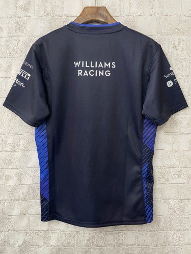 2025 Williams Racing T-Shirt Dark Blue NO Number