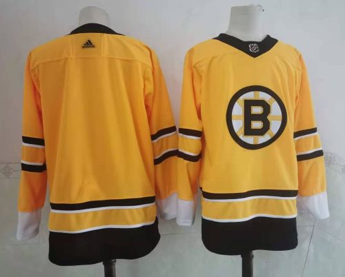 Boston Bruins Jersey Special Edition Yellow 20/21 NO Number