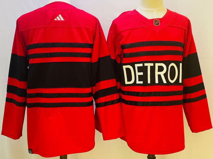 Detroit Red Wings Reverse Retro Replica Jersey Red NO Number